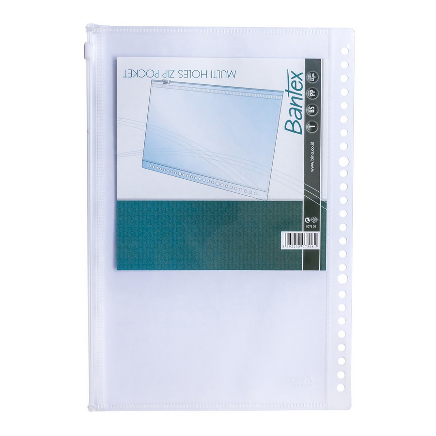 Kantong Penyimpanan untuk Multi Ring Binder Ukuran B5 - utama